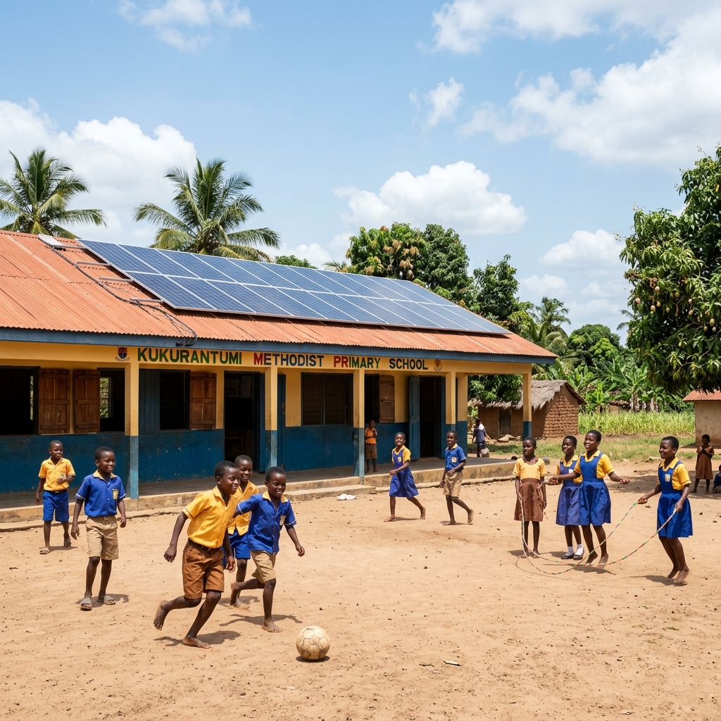 Solar energy project in Ghana